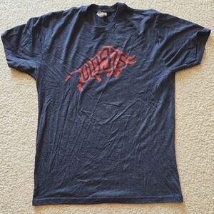 Old 97's Band Navy Short Sleeve Tee with Red Bull Graphic